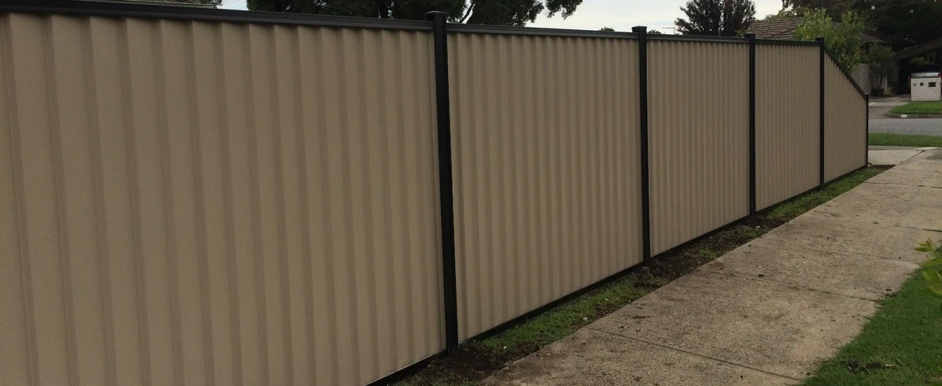 Colorbond featured fence