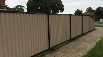 Colorbond fencing project